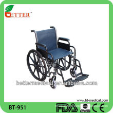 Алюминиевая складная инвалидная коляска